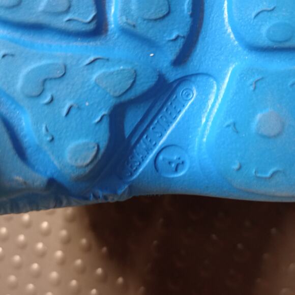 Sesame Street Cookie Monster Toddler Clog Shoes Blue - Picture 5 of 7